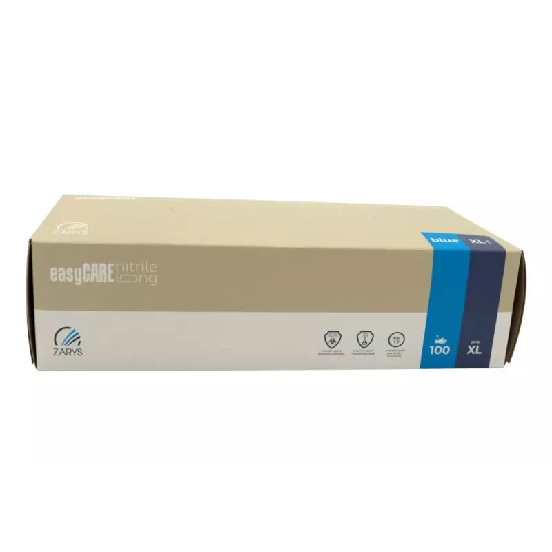 Rękawice nitrylowe EasyCare LONG 100 szt.