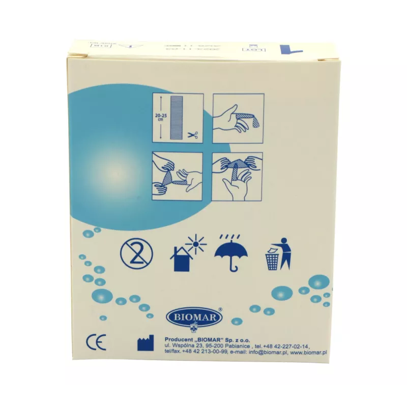 Elastyczna siatka opatrunkowa, na palec