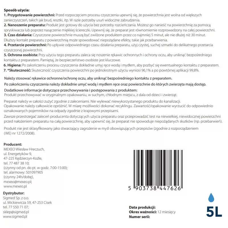 Giardia Stop preparat czyszczący