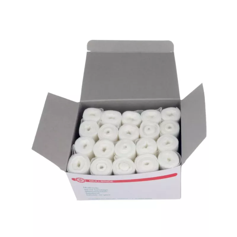 Opatrunek z gazy biały Mullbinden, 20 szt.