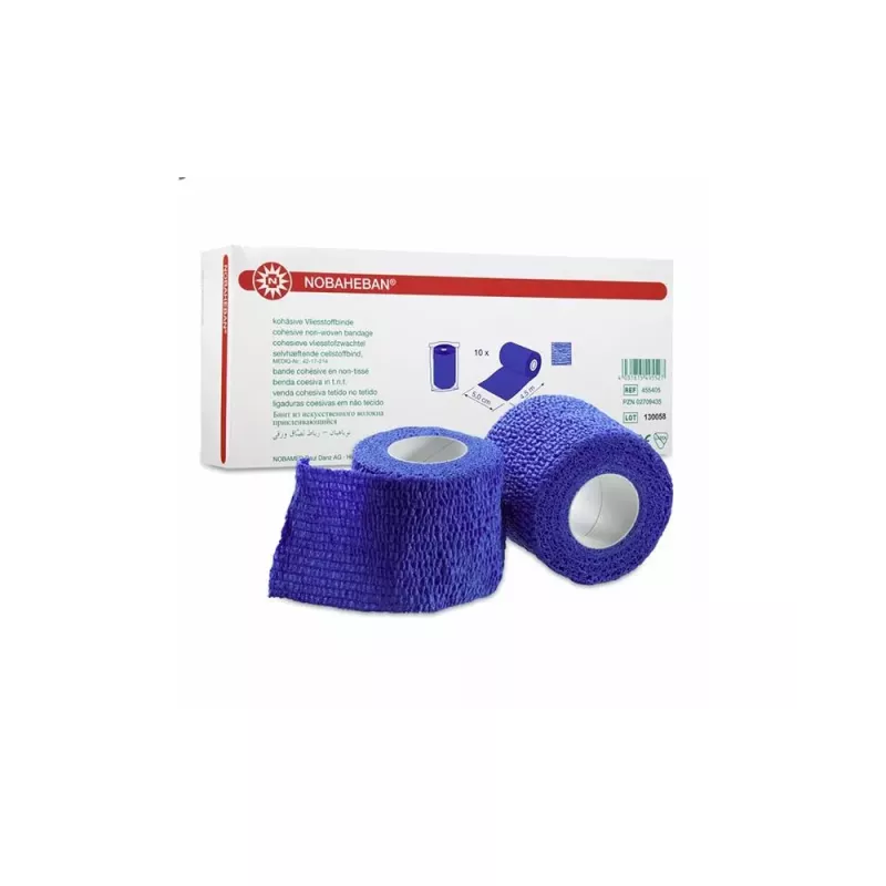 Bandaż kohezyjny Nobaheban, 10 szt.