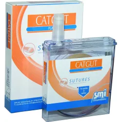Nić wchłanialna Catgut Plain zwykła, w kolorze kości słoniowej