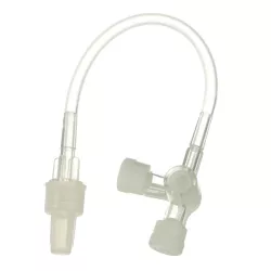 Kranik trójdrożny, KD-LINE z przedłużeniem 10 cm, 50 szt.