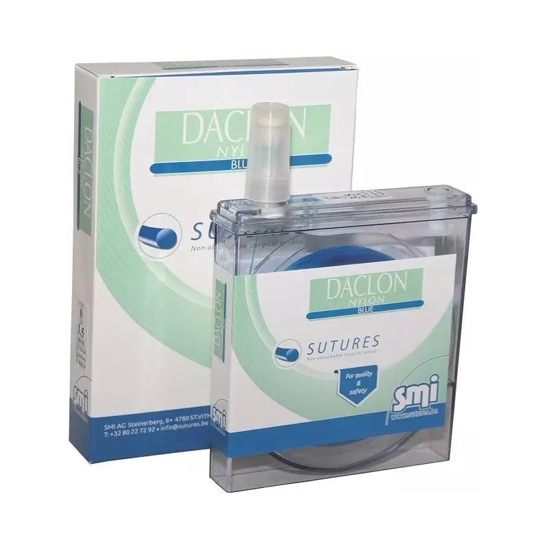 Nić niewchłanialna Daclon Nylon w kolorze niebieskim