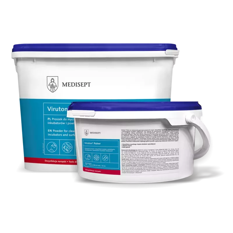 Proszek do mycia i dezynfekcji narzędzi, endoskopów, inkubatorów i powierzchni wyrobów medycznych Viruton Pulver 1 kg