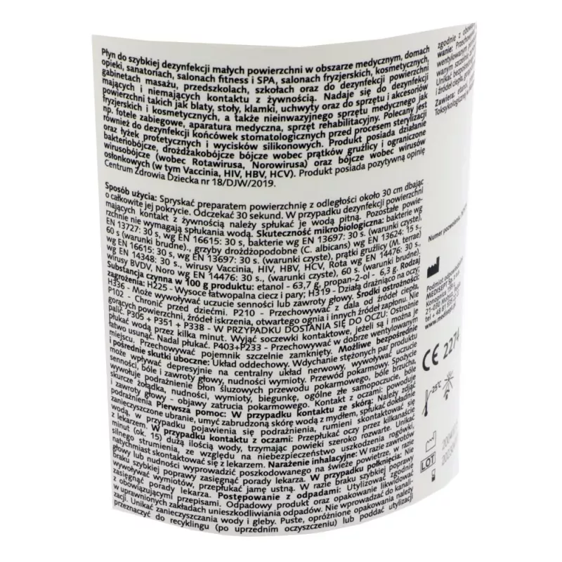 Velox Spray Teatonic spray do dezynfekcji powierzchni i sprzętu, 1 l