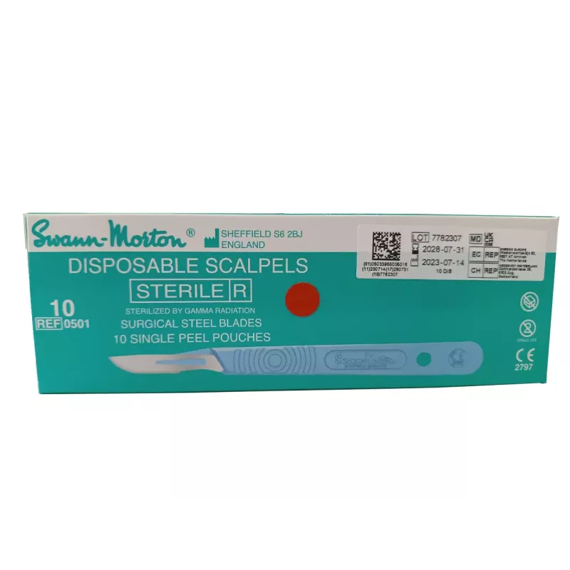 Skalpel chirurgiczny Swann Morton, 10 szt.