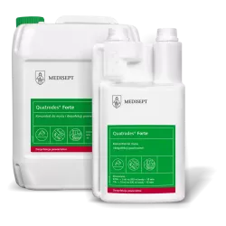 Quatrodes Forte koncentrat do mycia i dezynfekcji powierzchni, 5L