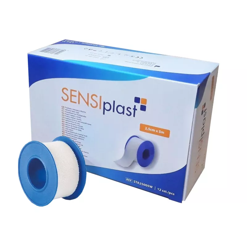 Przylepiec tkaninowy biały SENSIplast