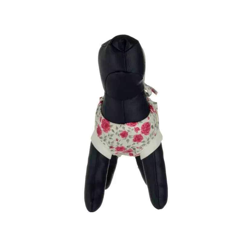 Opatrunek, koszulka pooperacyjna w kwiatki