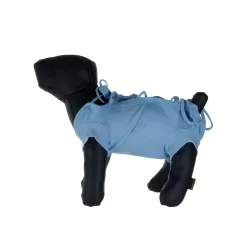 Opatrunek, koszulka pooperacyjna niebieska