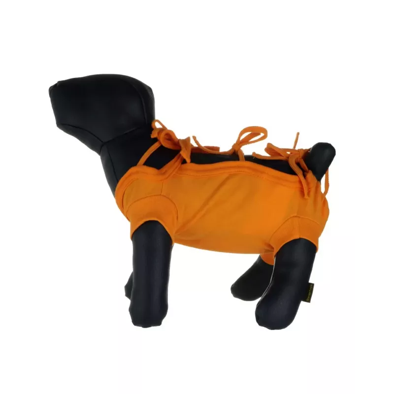 Opatrunek, koszulka pooperacyjna pomarańczowa