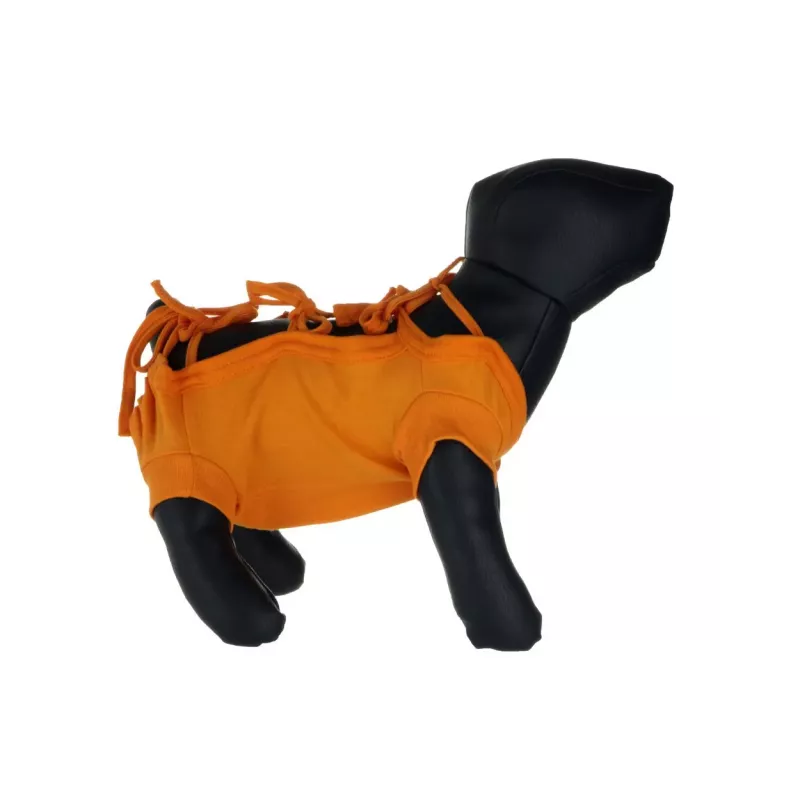 Opatrunek, koszulka pooperacyjna pomarańczowa